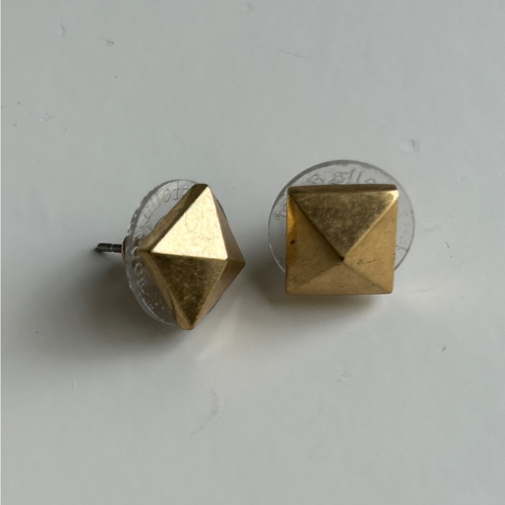 Stella & Dot Pyramid Stud Earrings